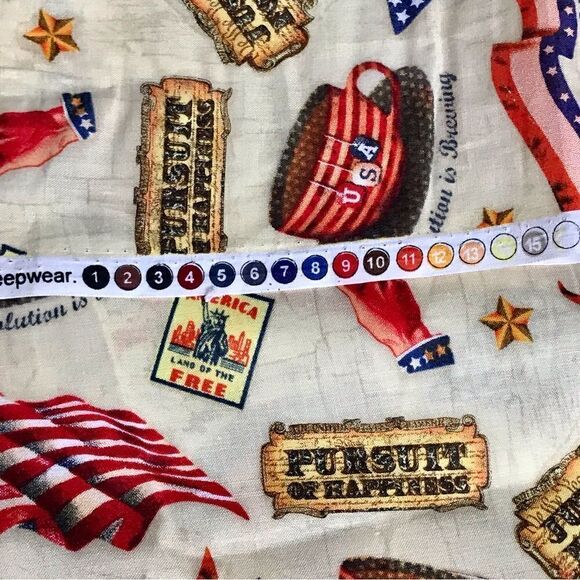Pursuit of Happiness by Kate Ward Thacker Americana Patriotic Fabric 1 Yard - Picture 12 of 13